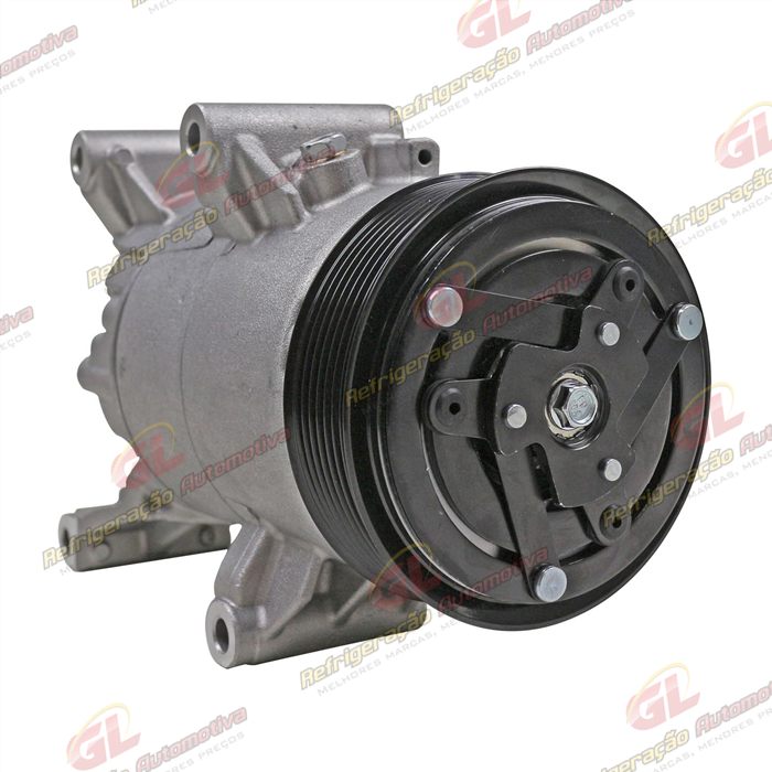 Compressor Honda Civic Motor 1.5 Turbo Geração 10 2017> - 12 Volts Polia 7pk 114mm OEM: 6CVC140E — foto 4
