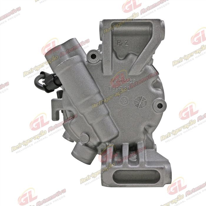 Compressor Honda Civic Motor 1.5 Turbo Geração 10 2017> - 12 Volts Polia 7pk 114mm OEM: 6CVC140E — foto 7