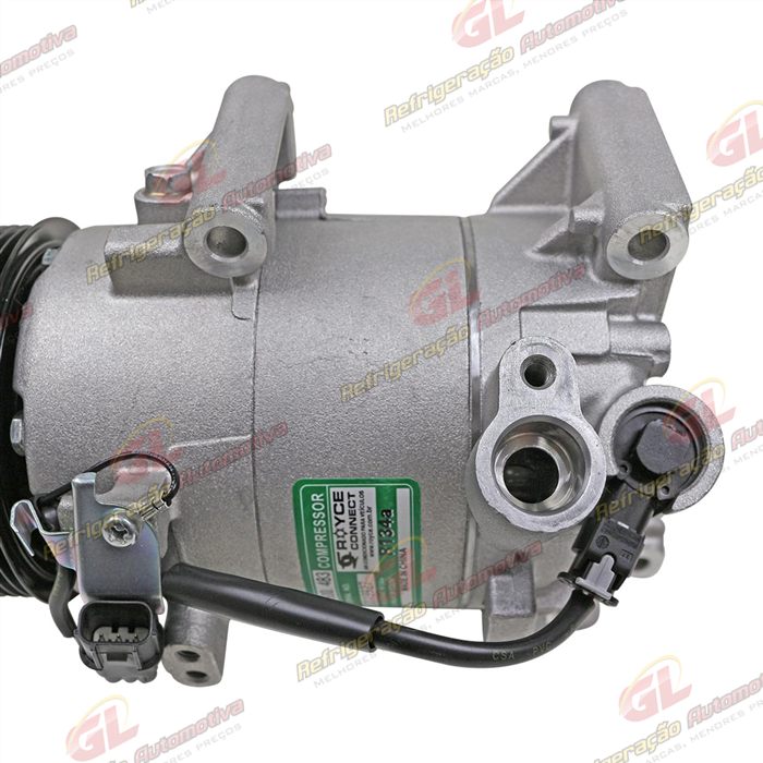 Compressor Honda Civic Motor 1.5 Turbo Geração 10 2017> - 12 Volts Polia 7pk 114mm OEM: 6CVC140E — foto 9