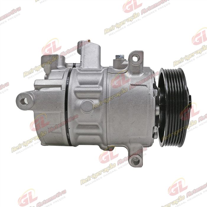 Compressor Volkswagen Golf 2013>/ Polo 2018>/ Audi A3 / Q3 2014> - 12 Volts Polia 6pk 115mm OEM: 5Q0820803R — foto 5