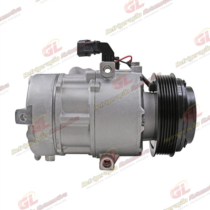 Compressor Modelo DVE16 Original Kia Sportage 2013>/ Hyundai IX35 2013> Flex - 12 Volts 6pk 120mm OEM: DWB977012S602 — foto 5