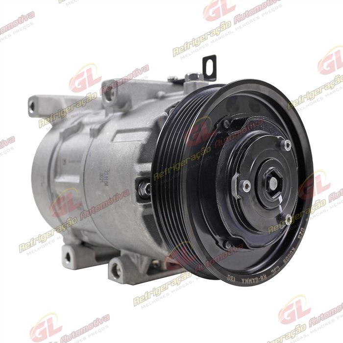 Compressor Original Hyundai Nova Tucson 2018> Mangueira 19MM / Creta 1.6 2017> - 12 Volts 6pk 125mm OEM: DWP300134460 — foto 3