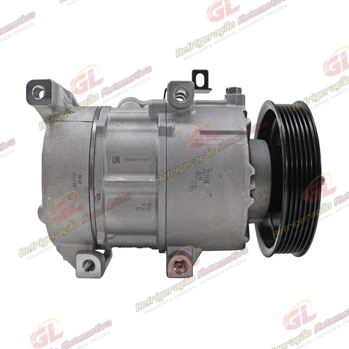 Compressor Original Hyundai Nova Tucson 2018> Mangueira 19MM / Creta 1.6 2017> - 12 Volts 6pk 125mm OEM: DWP300134460 — foto 4