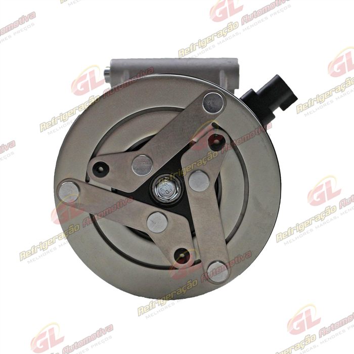 Compressor Ford Focus Motor 1.6 2013 Até 2015 - 12 Volts Polia 6pk 117mm OEM: AV61-19D629-C2C — foto 3