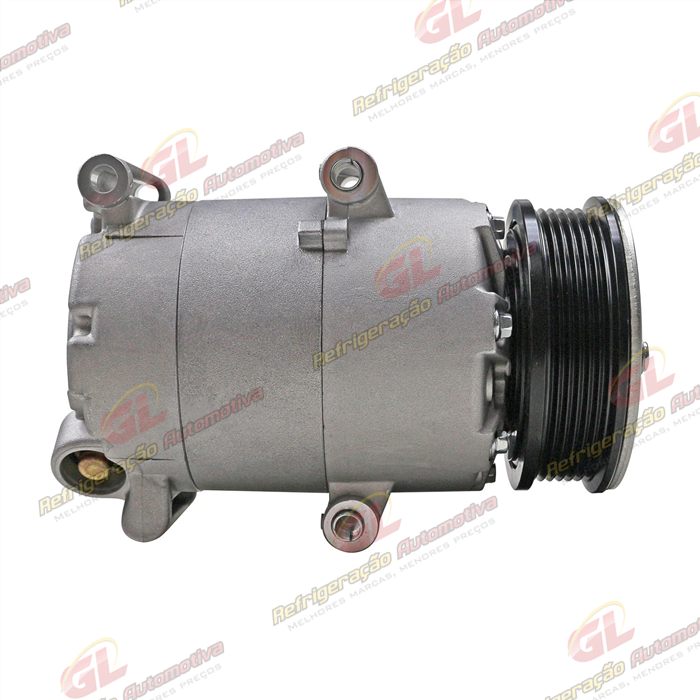 Compressor Ford Focus Motor 1.6 2013 Até 2015 - 12 Volts Polia 6pk 117mm OEM: AV61-19D629-C2C — foto 5