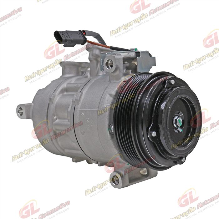 Compressor Modelo Sanden Mercedes Benz Sprinter 314/ 415/ 416/ 516 2020> - 12 Volts Polia 6pk 114mm OEM: A0008303902/ A0008303202/ A0008304400 — foto 3