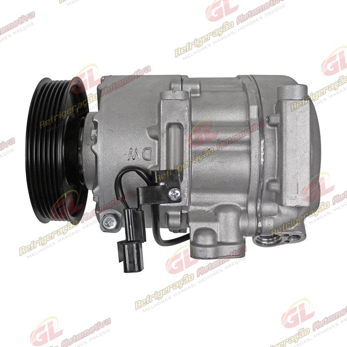 Compressor Modelo Doowon Kia Sorento 4 Cilindros DV18 2014> - 12 Volts Polia 6pk 123mm — foto 8