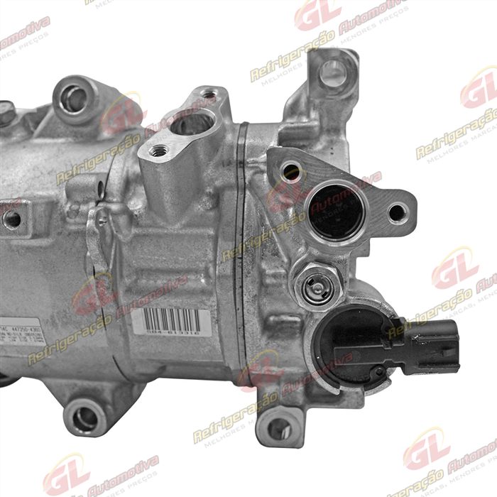 Compressor Modelo Denso 6SES14C Toyota Corolla 2020> Motor 2.0 Flex - 12 Volts Polia 6pk 125mm — foto 8
