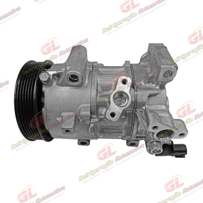 Compressor Modelo Denso 6SES14C Toyota Corolla 2020> Motor 2.0 Flex - 12 Volts Polia 6pk 125mm — foto 9