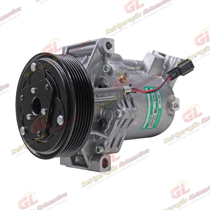 Compressor Renault Fluence 2.0 - 12 Volts Polia 6pk 120mm OEM: 926009541R — foto 2