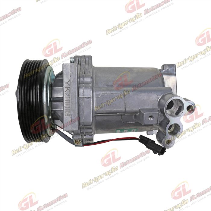 Compressor Renault Fluence 2.0 - 12 Volts Polia 6pk 120mm OEM: 926009541R — foto 8