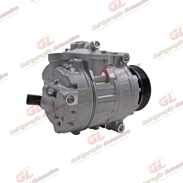 Compressor Modelo Denso 6SEU14C Volkswagen Amarok Diesel 2010 Até 2017 - 12 Volts Polia 6pk 105mm OEM:7E0820803J — foto 6