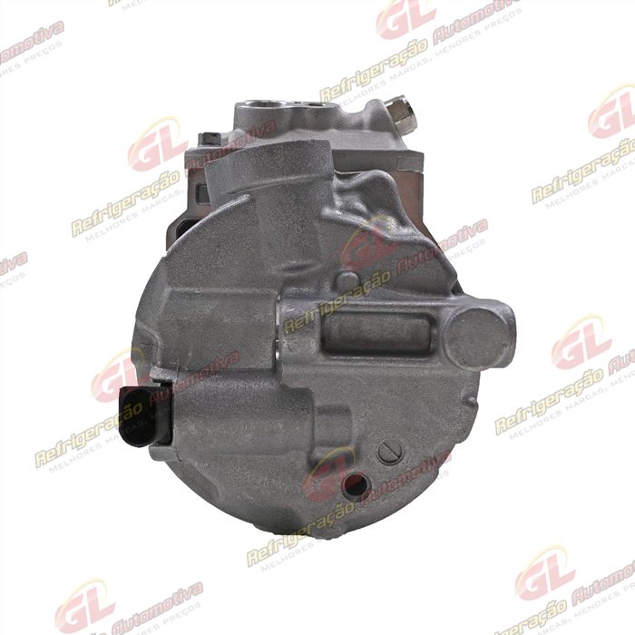 Compressor Modelo Denso 6SEU14C Volkswagen Amarok Diesel 2010 Até 2017 - 12 Volts Polia 6pk 105mm OEM:7E0820803J — foto 7
