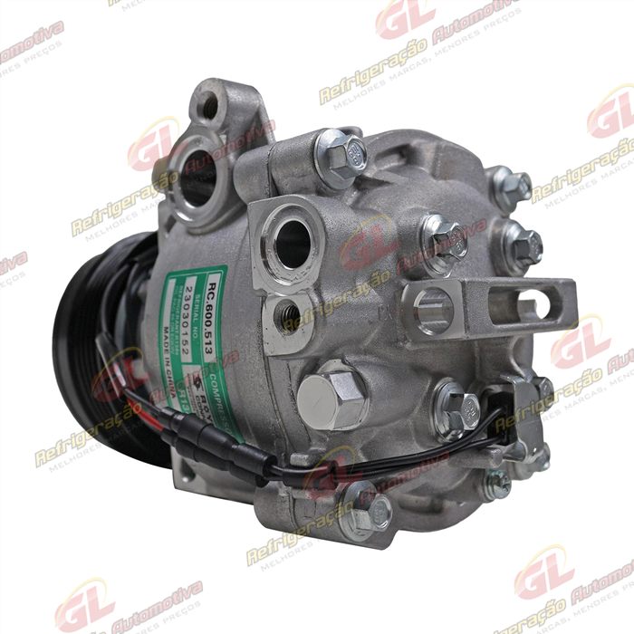 Compressor Scroll Chevrolet Tracker 1.4 Turbo 2017 Até 2020 - 12 Volts Polia 5pk 94mm OEM: 42623326 — foto 2
