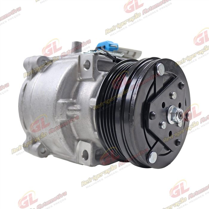 Compressor Scroll Chevrolet Tracker 1.4 Turbo 2017 Até 2020 - 12 Volts Polia 5pk 94mm OEM: 42623326 — foto 6