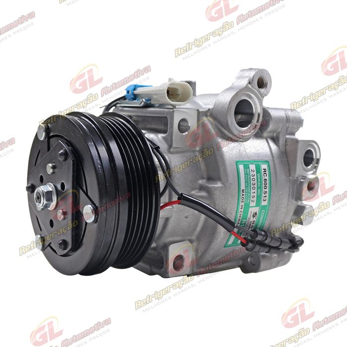 Compressor Scroll Chevrolet Tracker 1.4 Turbo 2017 Até 2020 - 12 Volts Polia 5pk 94mm OEM: 42623326 — foto 8