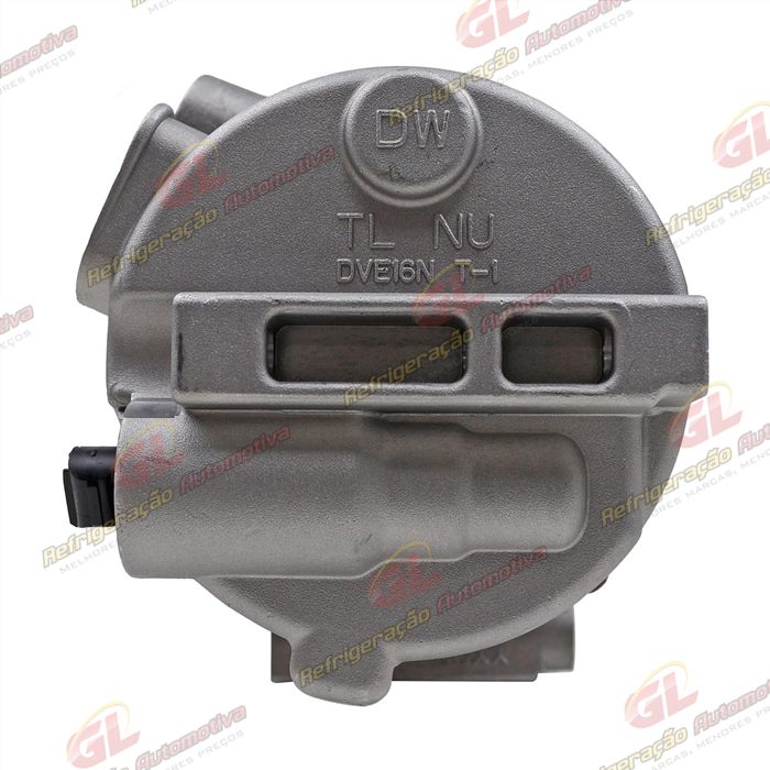 Compressor Modelo Doowon DVE 16N Hyundai Creta 2.0 2017>/ Kia Sportage Motor 2.0 2017 Até 2020 - Conexão 19MM - 12 Volts Polia 6pk 120mm — foto 5