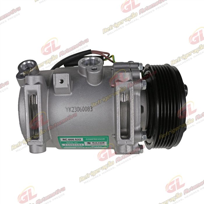 Compressor Citroën C4 Cactus 1.6 Aspirado 2019>/ Peugeot 208 2021 - 12 Volts Polia 6pk OEM: 9827596380 — foto 7