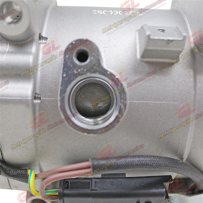 Compressor Citroën C4 Cactus 1.6 Aspirado 2019>/ Peugeot 208 2021 - 12 Volts Polia 6pk OEM: 9827596380 — foto 8