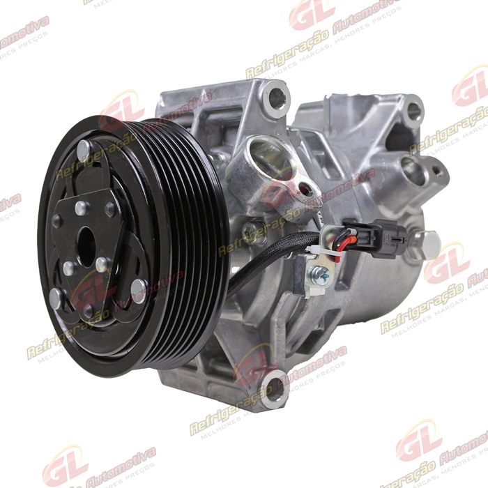 Compressor Modelo Calsonic Renault Captur/ Duster/ Duster Oroch Motor 2.0 - 12 Volts Polia 7pk 112mm OEM: 926009158R — foto 2