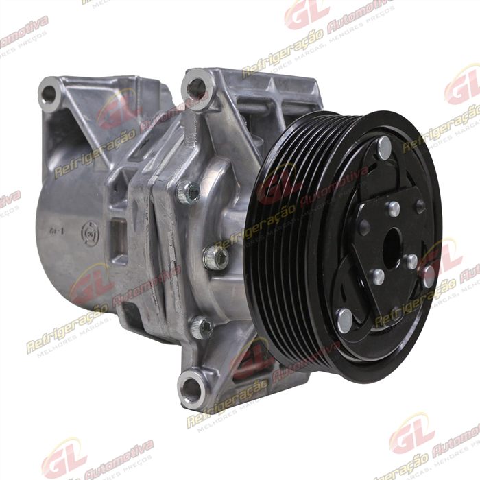 Compressor Modelo Calsonic Renault Captur/ Duster/ Duster Oroch Motor 2.0 - 12 Volts Polia 7pk 112mm OEM: 926009158R — foto 4