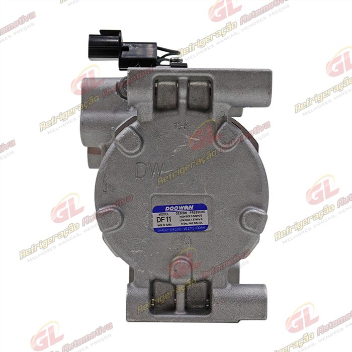Compressor Original Hyundai HB20 1.0 - 12 Volts Polia 5pk 121mm OEM: 977011S000 — foto 7