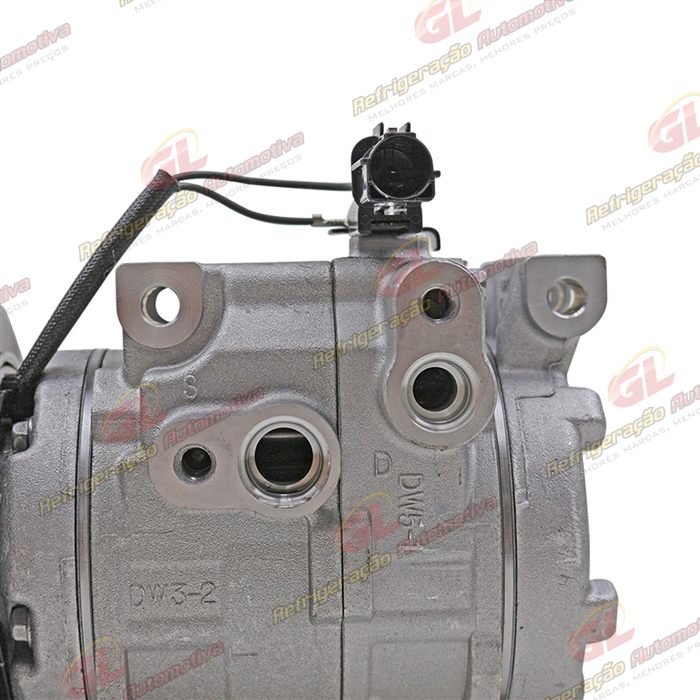 Compressor Original Hyundai HB20 1.0 - 12 Volts Polia 5pk 121mm OEM: 977011S000 — foto 8