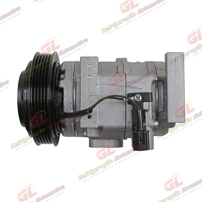 Compressor Original Hyundai HB20 1.0 - 12 Volts Polia 5pk 121mm OEM: 977011S000 — foto 9