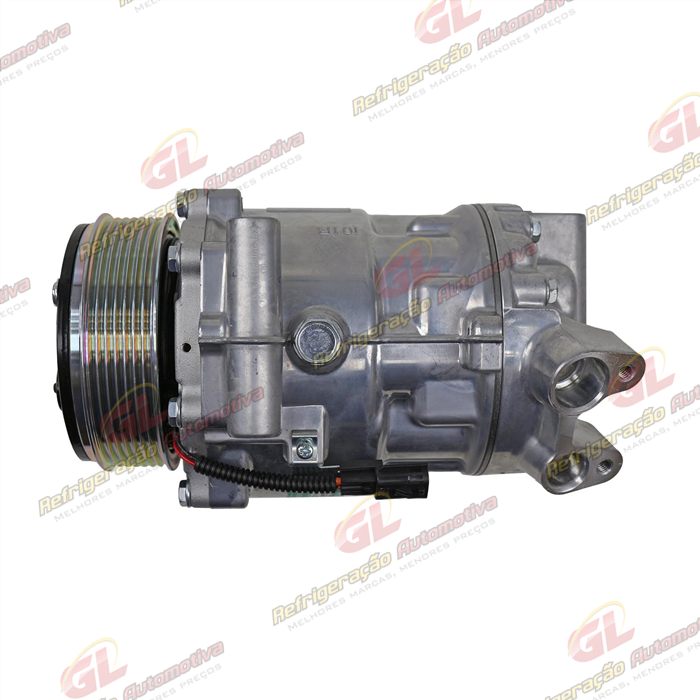 Compressor Modelo Sanden SD7V16 Renault Duster/ Oroch 1.3 Turbo 2022> - 12 Volts Polia 7pk OEM: 926007461R/ 926005546R — foto 5