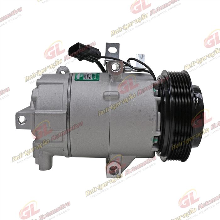 Compressor Modelo HCC Hyundai Elantra 1.8 2011 A 2014 - 12 Volts Polia 6pk OEM: ATBDE03 — foto 4