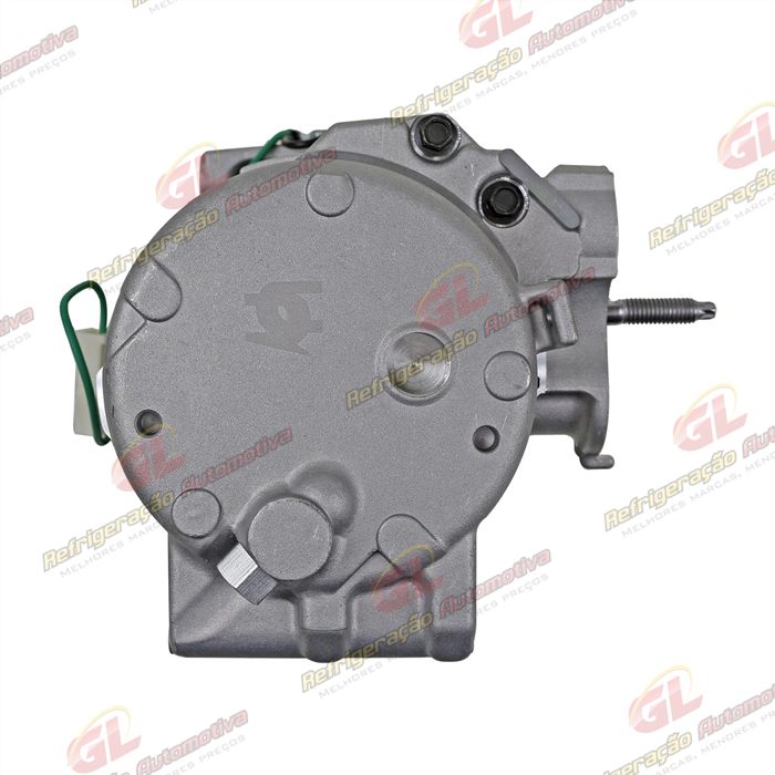 Compressor Modelo Denso 10S15 Caminhão Mercedes Benz New Actros 2553/ 2653/ 2651 2022> - 24 Volts Polia 8pk 145mm OEM: A0042304111 — foto 4