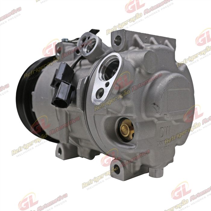 Compressor Modelo Doowon DV14N Hyundai Creta 1.0 Turbo TGDI 2022> - 12 Volts Polia 6pk — foto 7