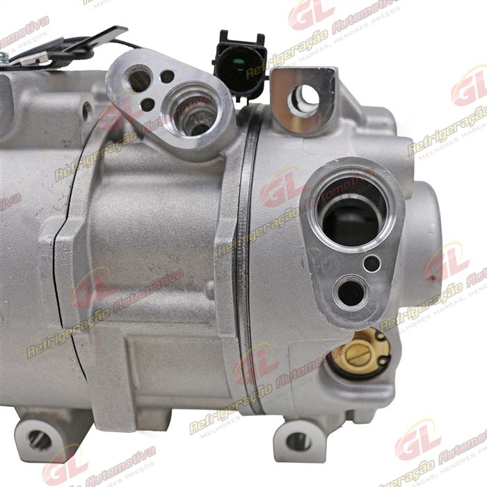 Compressor Modelo Doowon DV14N Hyundai Creta 1.0 Turbo TGDI 2022> - 12 Volts Polia 6pk — foto 8