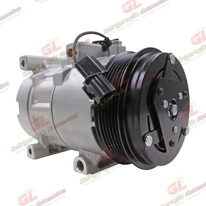 Compressor Modelo Doowon Hyundai DV10 HB20 1.0 Turbo Motor 3 Cilindros 2021> - 12 Volts OEM: 97701R1500 — foto 3