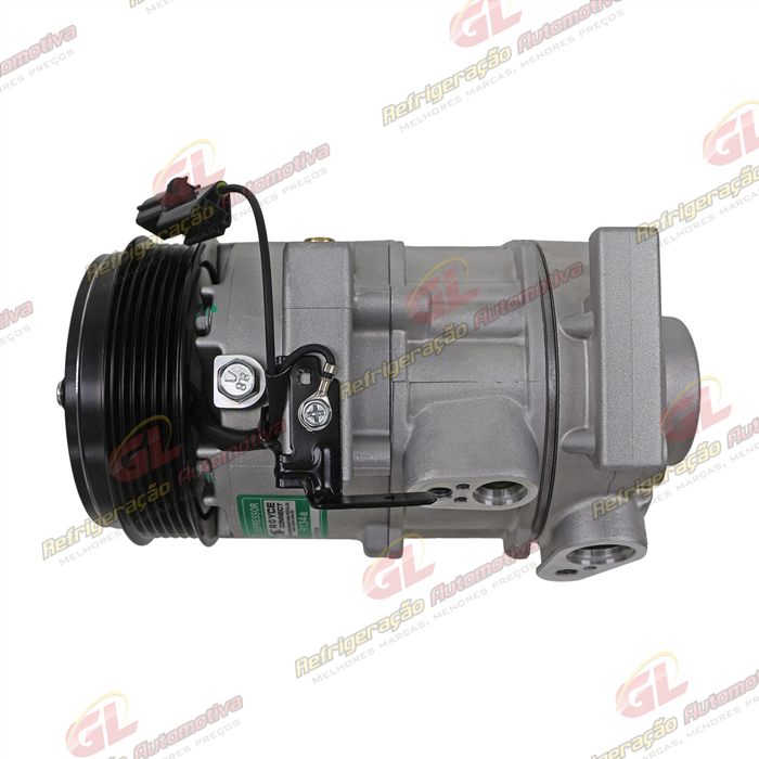 Compressor Modelo Doowon Hyundai DV10 HB20 1.0 Turbo Motor 3 Cilindros 2021> - 12 Volts OEM: 97701R1500 — foto 6