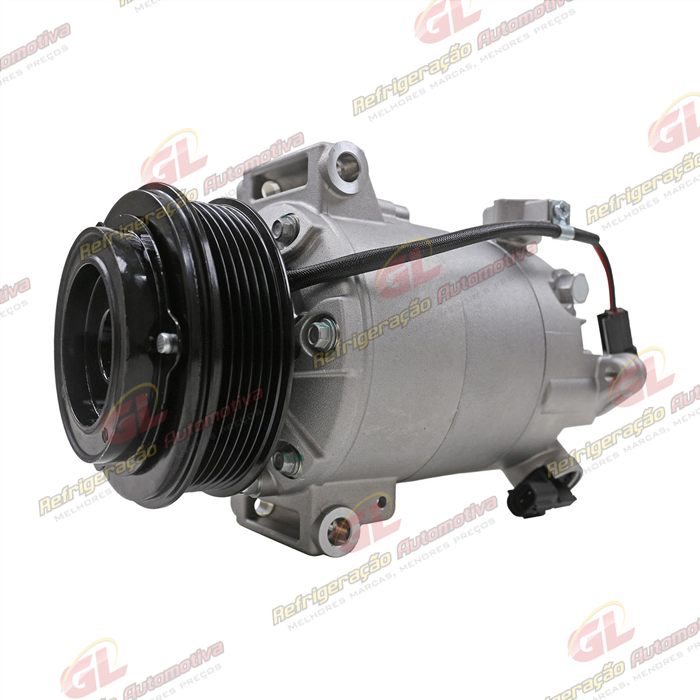 Compressor Modelo VS-16 Ford New Fiesta 1.0 Ecoboost Automático 2016> - 12 Volts Polia 6pk OEM: C1B1-19D629-A2G — foto 2