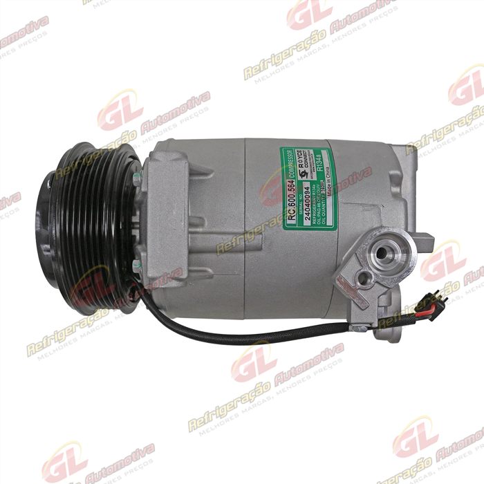 Compressor Modelo VS-16 Ford New Fiesta 1.0 Ecoboost Automático 2016> - 12 Volts Polia 6pk OEM: C1B1-19D629-A2G — foto 6