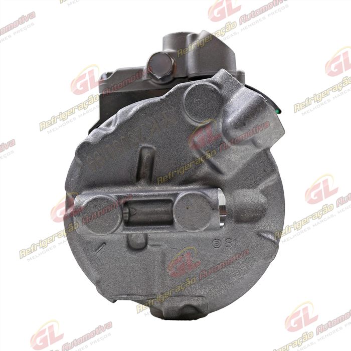 Compressor AA Modelo AA Denso 7SBU16C Caminhão Mercedes Benz Axor - 24 Volts Polia 9pk 135mm OEM: 4572300111/ A0002343711 — foto 6
