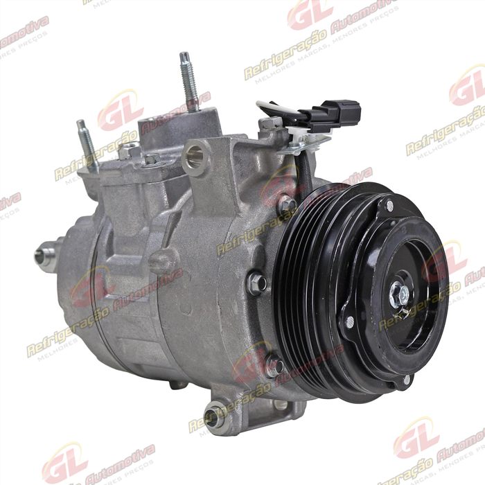 Compressor Modelo Fomoco 7SBH17C Ford Fusion 2013 Até 2018 Motor 2.0 - 12 Volts Polia 4pk OEM: DG9H19D629CD — foto 3
