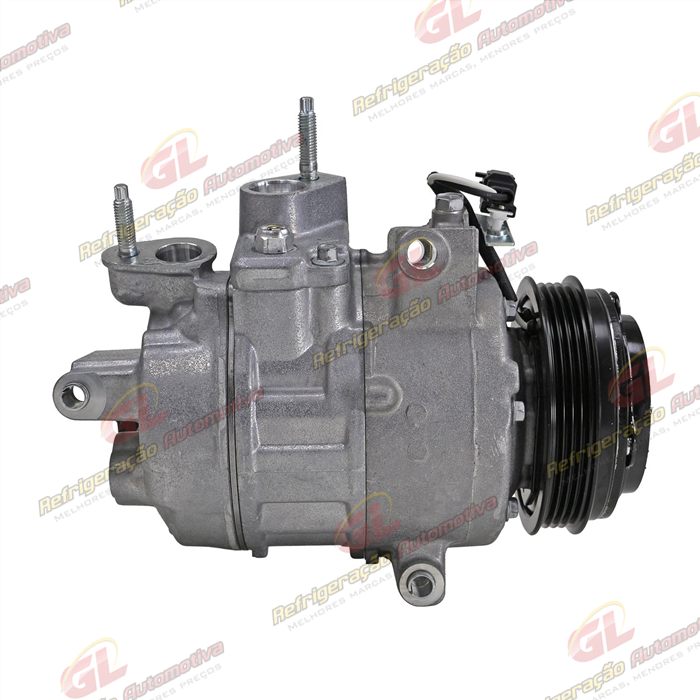 Compressor Modelo Fomoco 7SBH17C Ford Fusion 2013 Até 2018 Motor 2.0 - 12 Volts Polia 4pk OEM: DG9H19D629CD — foto 4