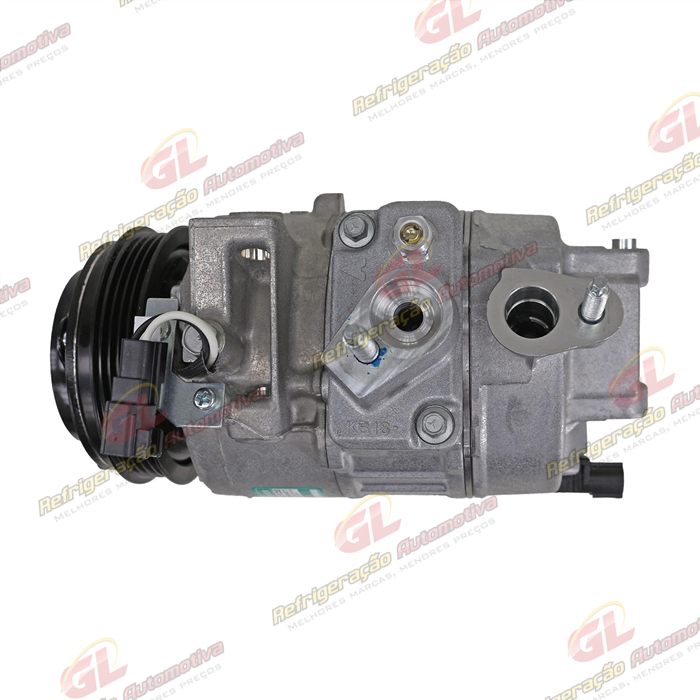 Compressor Modelo Fomoco 7SBH17C Ford Fusion 2013 Até 2018 Motor 2.0 - 12 Volts Polia 4pk OEM: DG9H19D629CD — foto 6