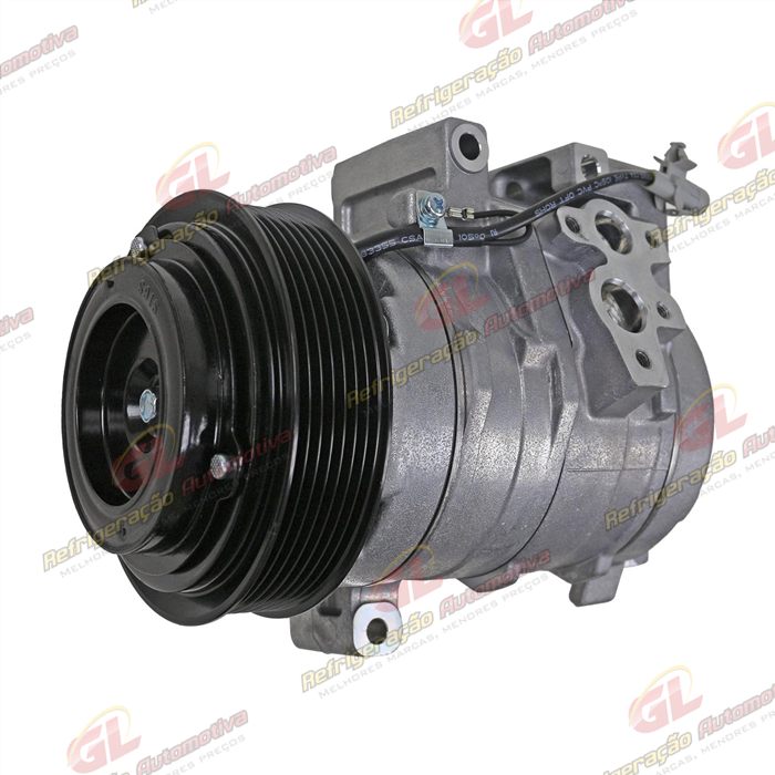 Compressor Modelo Denso 10S15 New Honda Honda Civic 2007 Até 2012 EXS / LXS — foto 2