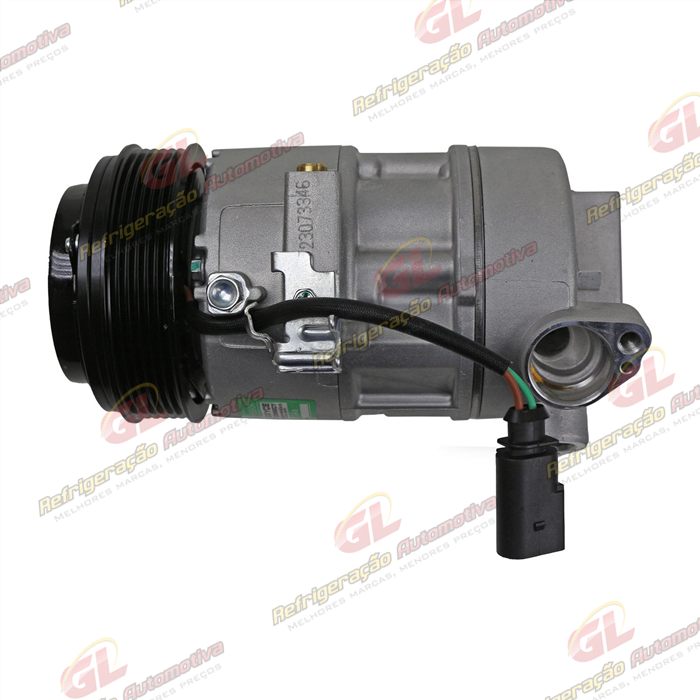 Compressor Modelo Mahle CVC Volkswagen Fox 2014> / Gol G7 2016> / UP 2014>/ Voyage 2017> - 12 Volts Polia 6pk 114mm OEM: 5U0820803M — foto 5