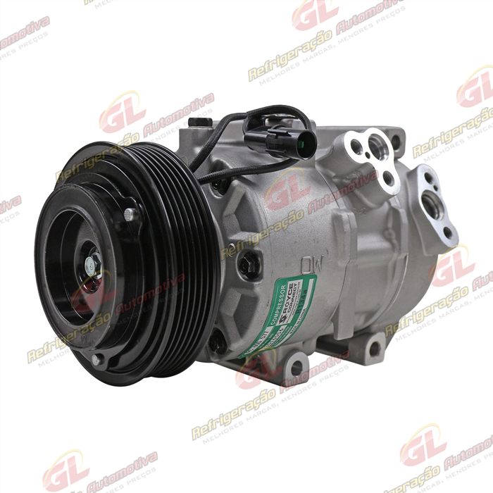 Compressor Modelo Doowon DV16 Kia Sorento 2.4 / 3.5 2011> - 12 Volts Polia 6pk 119mm — foto 2