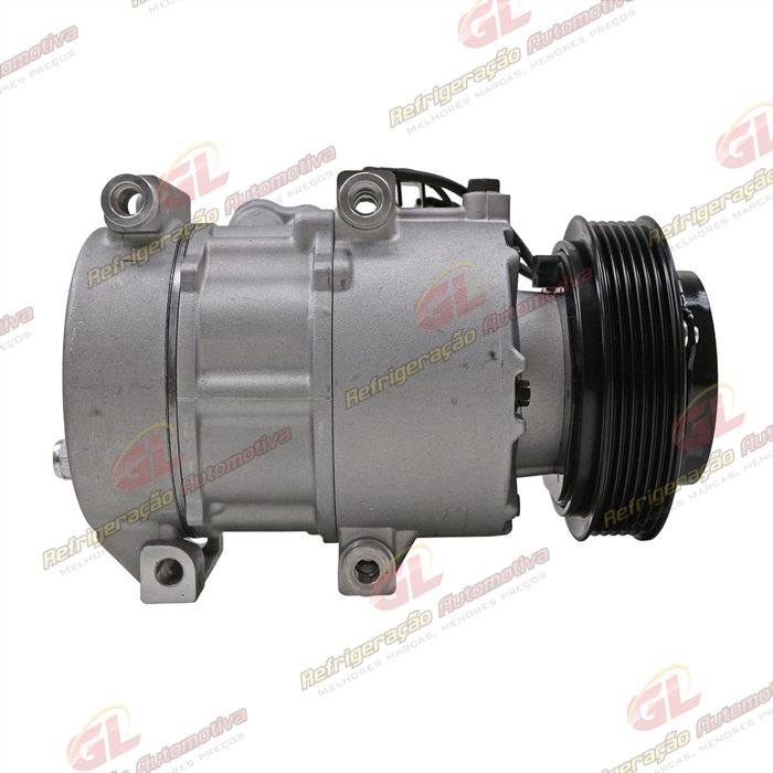 Compressor Modelo Doowon DV16 Kia Sorento 2.4 / 3.5 2011> - 12 Volts Polia 6pk 119mm — foto 4