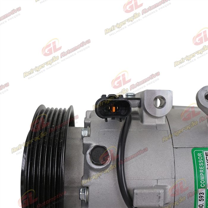 Compressor Modelo VS14E Hyundai Elantra 2.0 2015> - 12 Volts Polia 6pk OEM: CA500EDFDC02 — foto 8