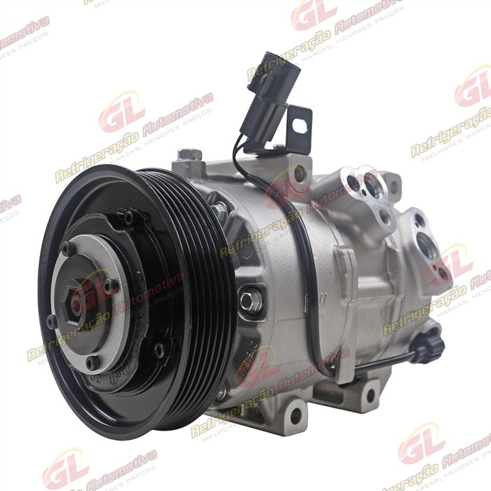 Compressor Modelo Doowon Hyundai Nova Tucson 2018> Conexão 16MM - 12 Volts Polia 6pk 125mm — foto 2