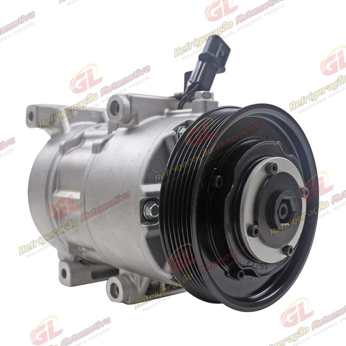 Compressor Modelo Doowon Hyundai Nova Tucson 2018> Conexão 16MM - 12 Volts Polia 6pk 125mm — foto 3