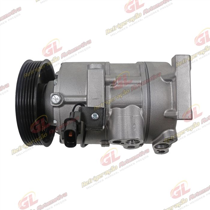 Compressor Modelo Doowon Hyundai Nova Tucson 2018> Conexão 16MM - 12 Volts Polia 6pk 125mm — foto 6