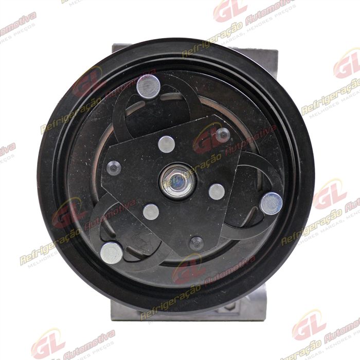 Compressor Modelo AA Calsonic Fiat Palio/Uno Fire 2006>/ Novo Uno 2011 Até 2014 - 12 Volts Polia 5pk 115mm OEM: 51786321 — foto 3